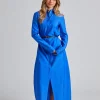 Parachute Shirtdress Cobalt
