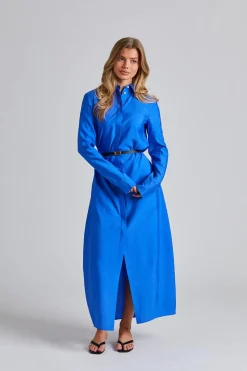 Parachute Shirtdress Cobalt