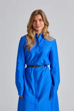 Parachute Shirtdress Cobalt