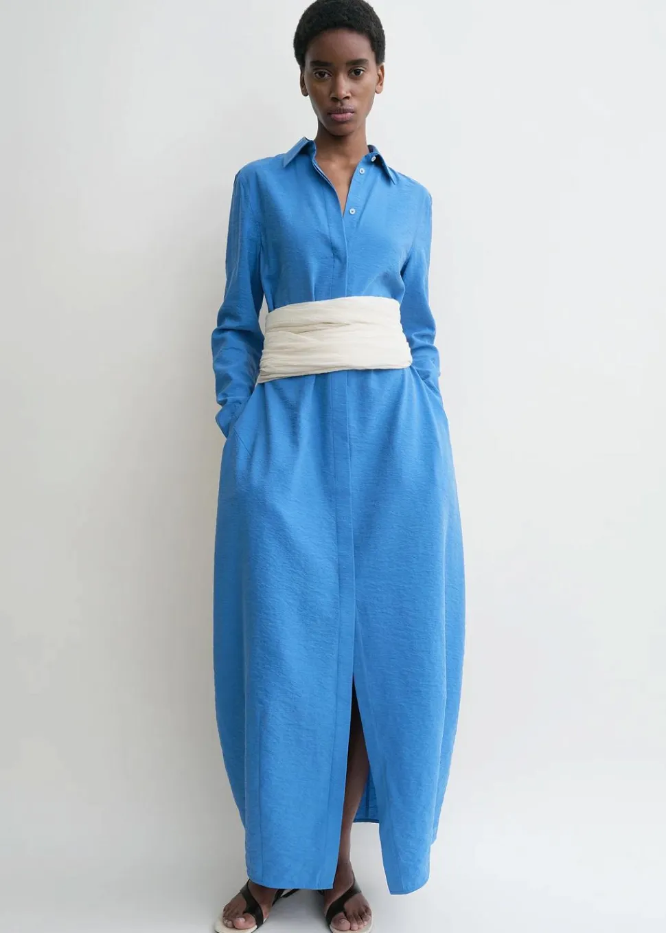 Parachute Shirtdress Cobalt