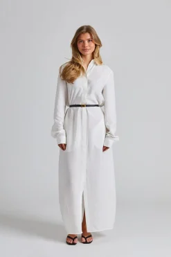 Parachute Shirtdress White