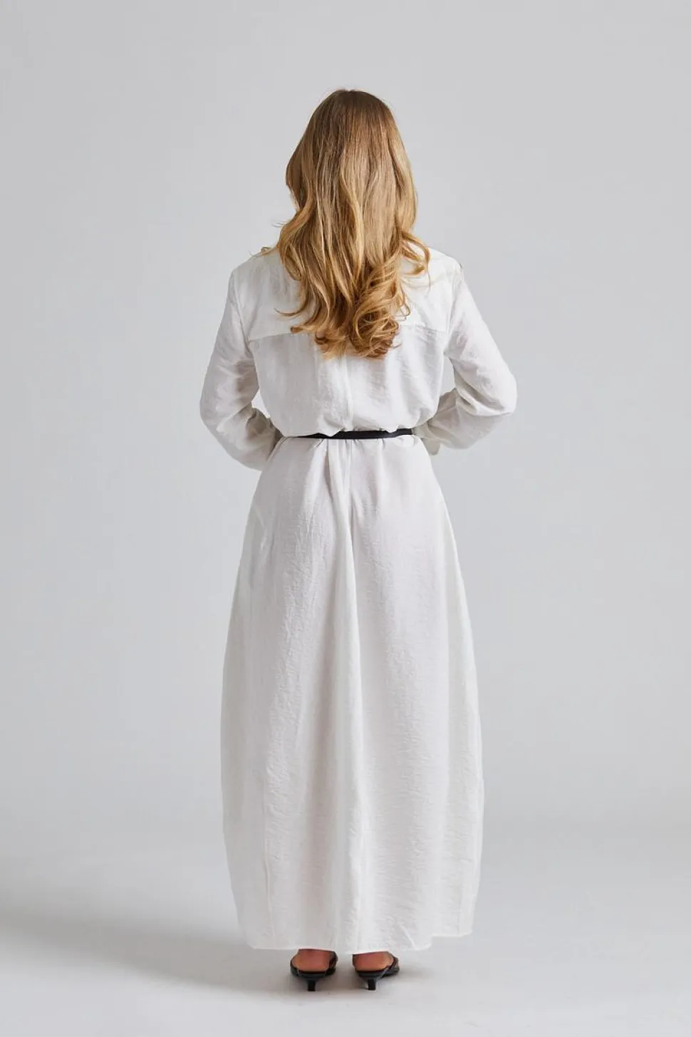 Parachute Shirtdress White