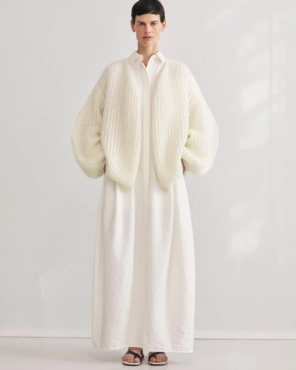 Parachute Shirtdress White