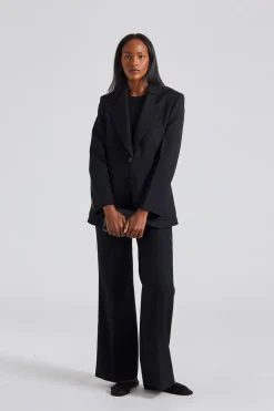 Patch Pocket Jacket Black