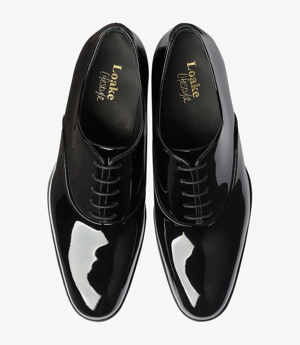 Patent Black Oxford