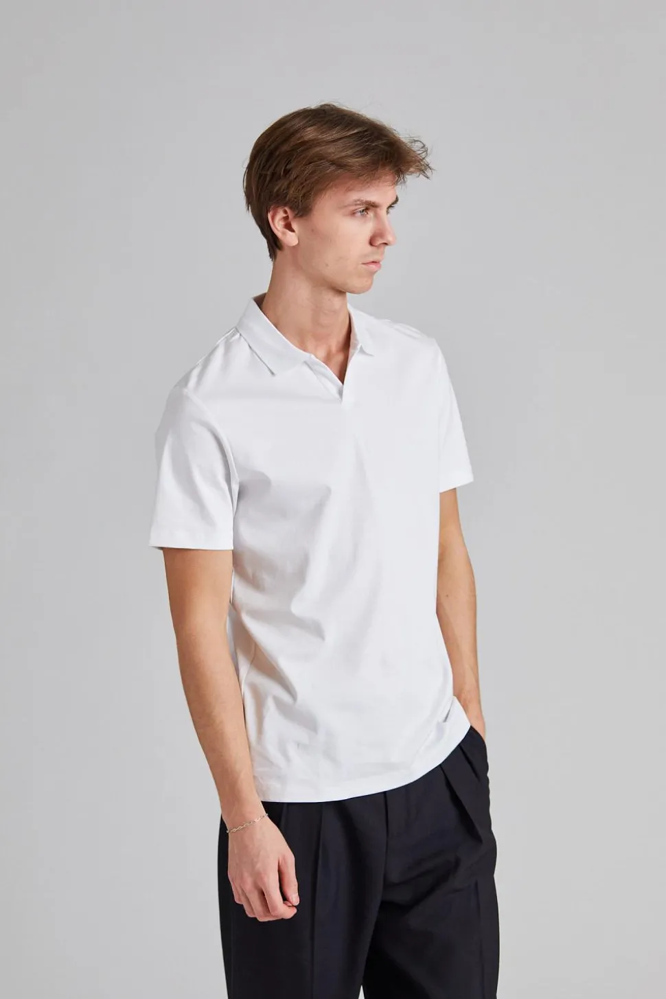 Paul SS Polo White
