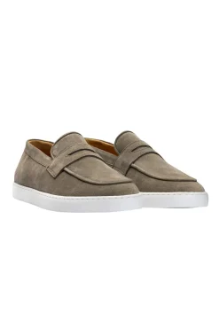 Penny Sneaker Olive Suede