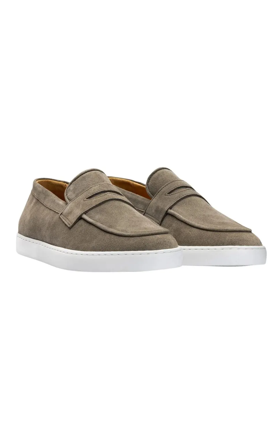 Penny Sneaker Olive Suede