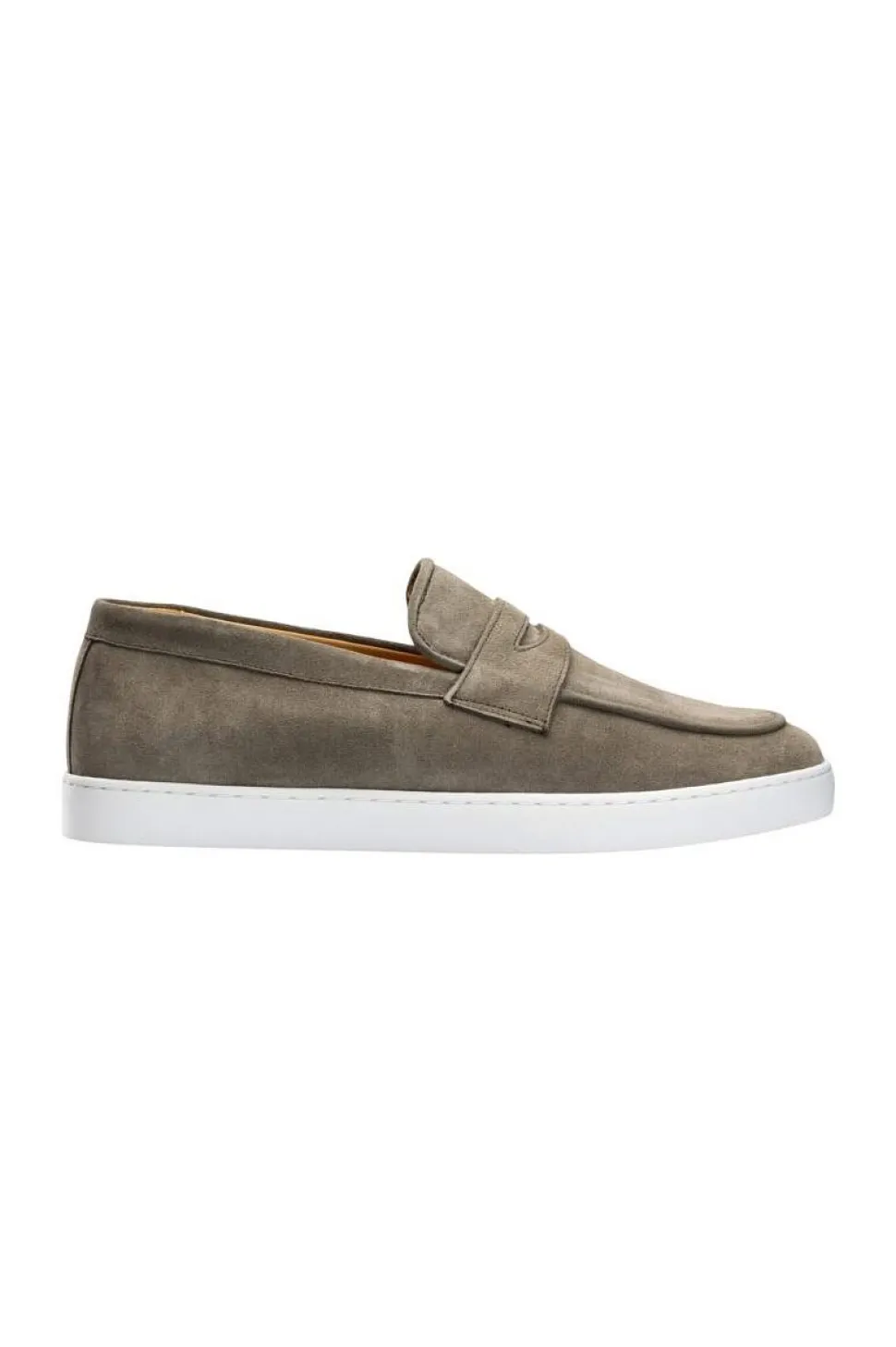 Penny Sneaker Olive Suede