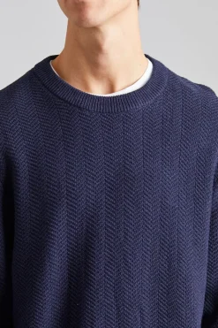 Pete Crew Navy Melange