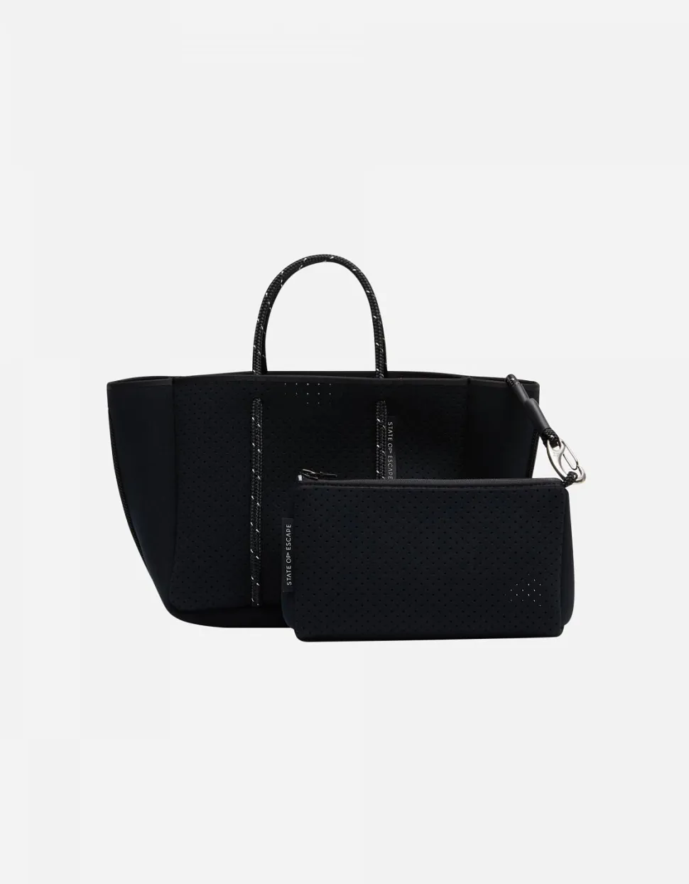 Petite Escape Tote Highlight Fleck Black