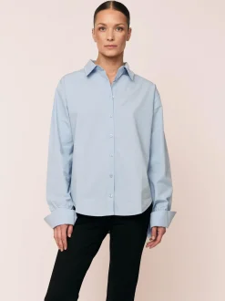 Peyton Shirt Chambray Blue