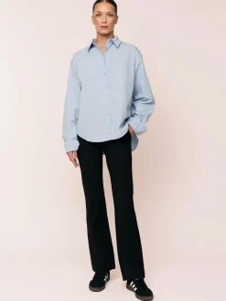 Peyton Shirt Chambray Blue