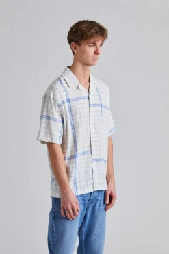 Pier Check Shirt Blue Mix