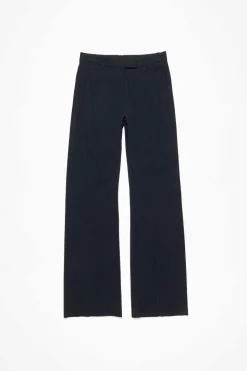 Pinstripe Trousers FN-WN-TROU001311 Navy Blue