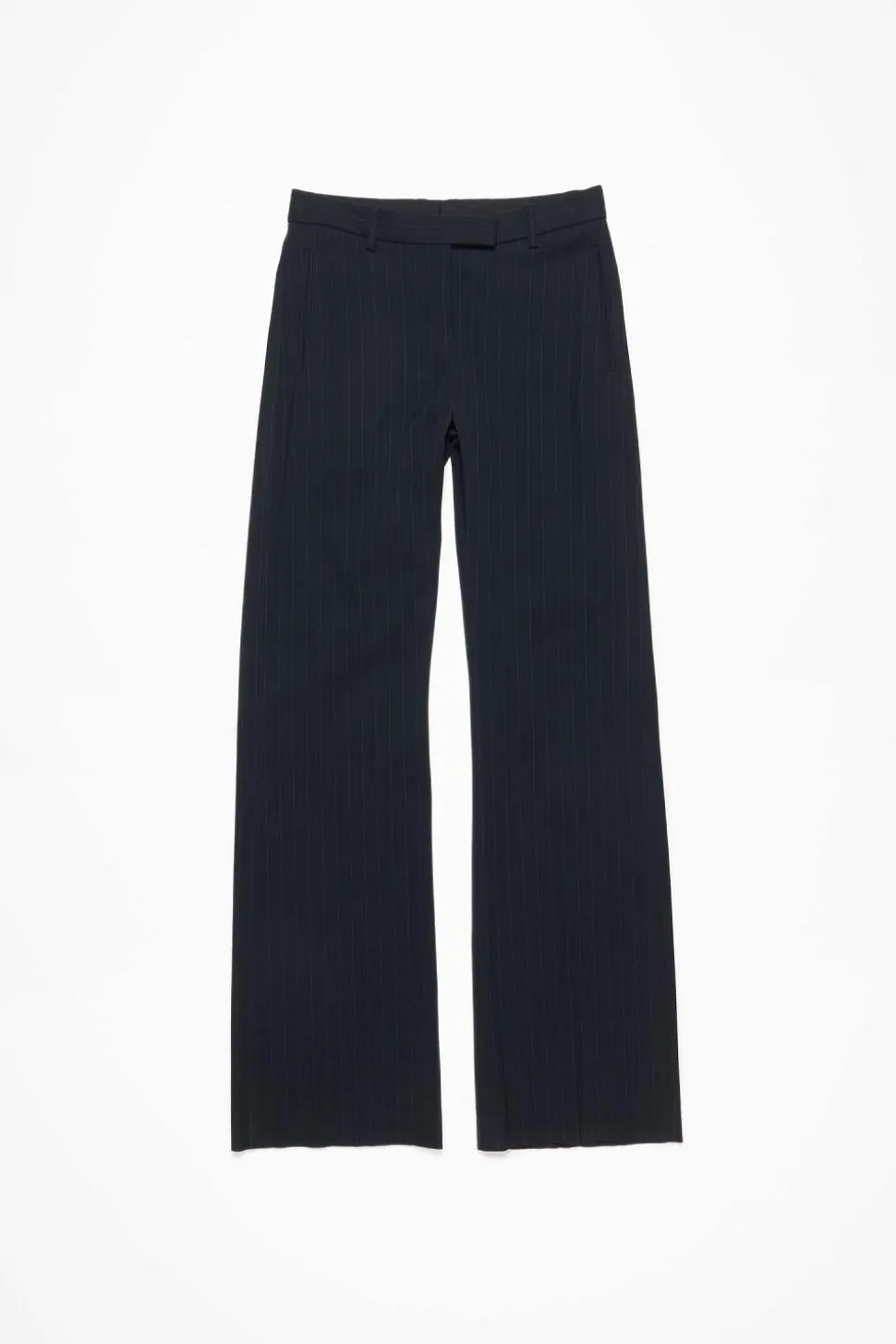 Pinstripe Trousers FN-WN-TROU001311 Navy Blue
