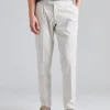 Pisa Pant Creme Cotton/Linnen