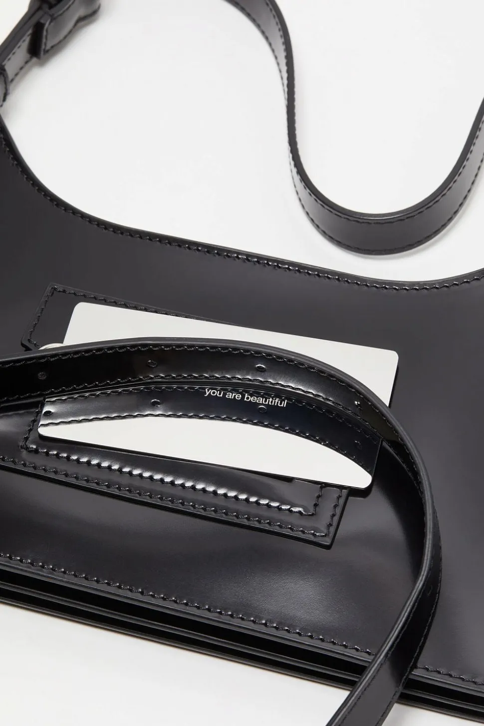 Platt Mini Shoulder Bag FN-WN-BAGS000465 Black