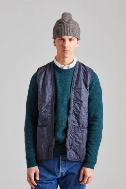 Polarquilt Waistcoat/Zip-In Liner Navy