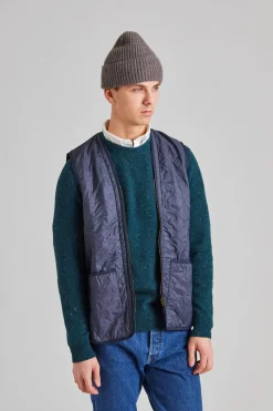 Polarquilt Waistcoat/Zip-In Liner Navy