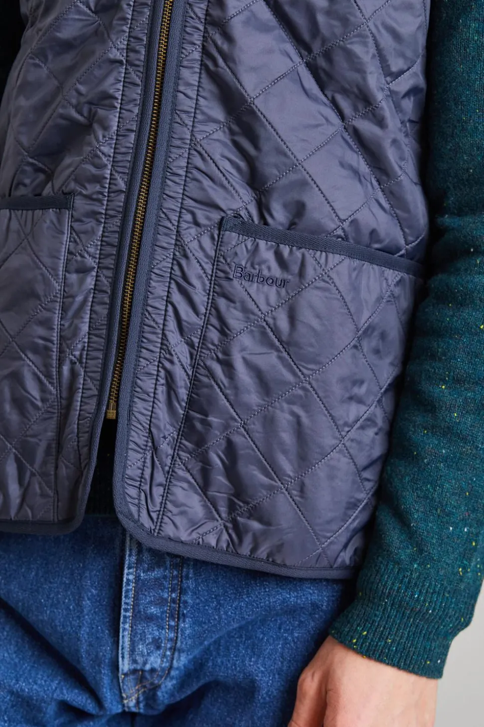 Polarquilt Waistcoat/Zip-In Liner Navy