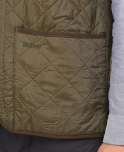 Polarquilt Waistcoat/Zip-In Liner Olive