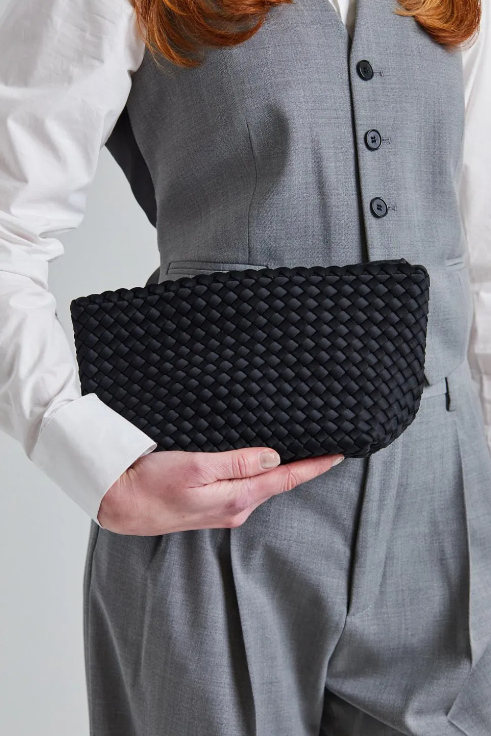 Portofino Medium Cosmetic Case Onyx
