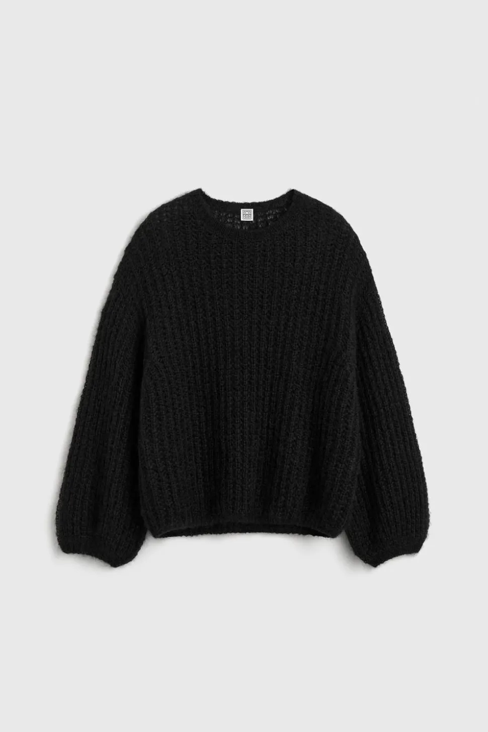 Puffed Knit Black