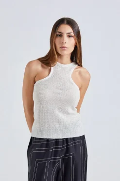 Racer Tank II Cream