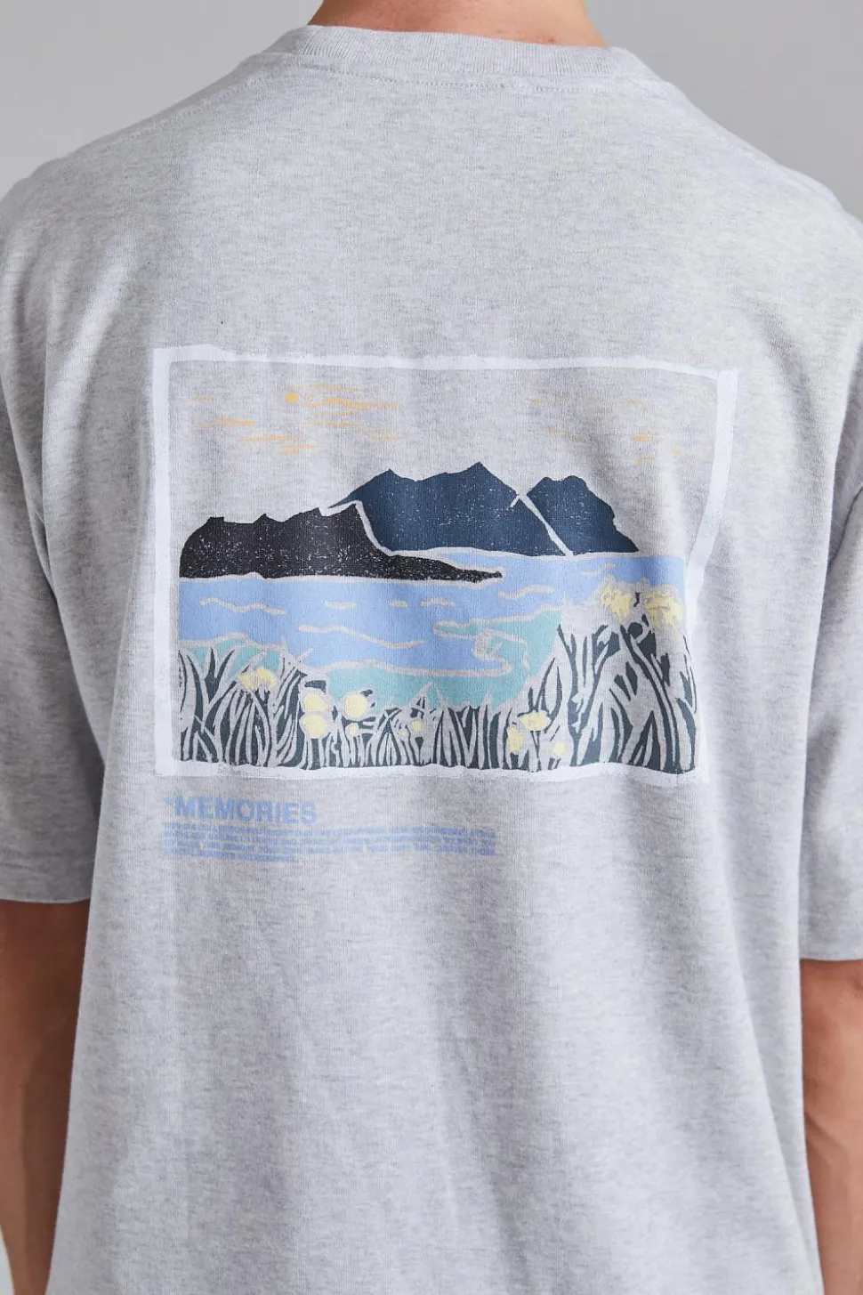 Ranger National Tee Lt Grey Mix