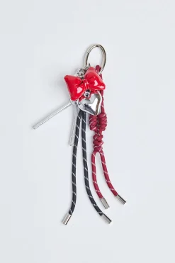 Red Mix Bag Charm