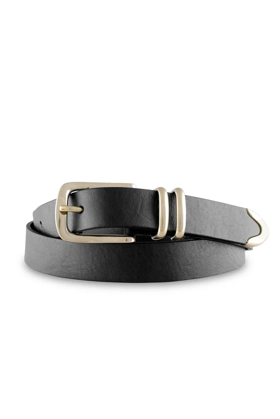 Refined Western Belt Black