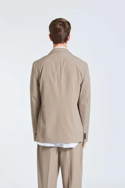 Regular Fit Jacket Mud Grey FN-MN-SUIT000342