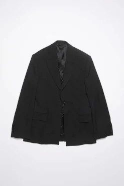 Regular Fit Suit Jacket Black FN-WN-SUIT000508