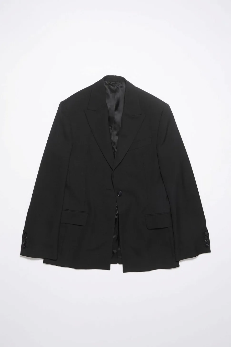 Regular Fit Suit Jacket Black FN-WN-SUIT000508