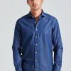 Regular Slim Dark Blue Denim
