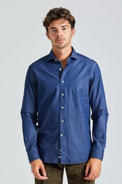 Regular Slim Dark Blue Denim