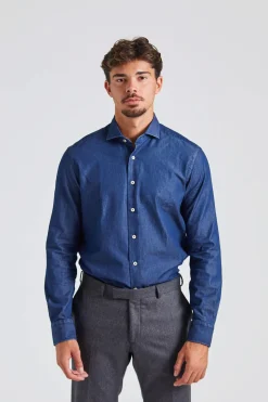 Regular Slim Dark Blue Denim