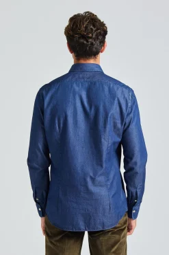 Regular Slim Dark Blue Denim