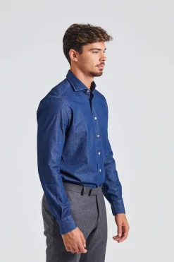 Regular Slim Dark Blue Denim