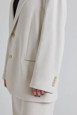 Relaxed Blazer Ivory