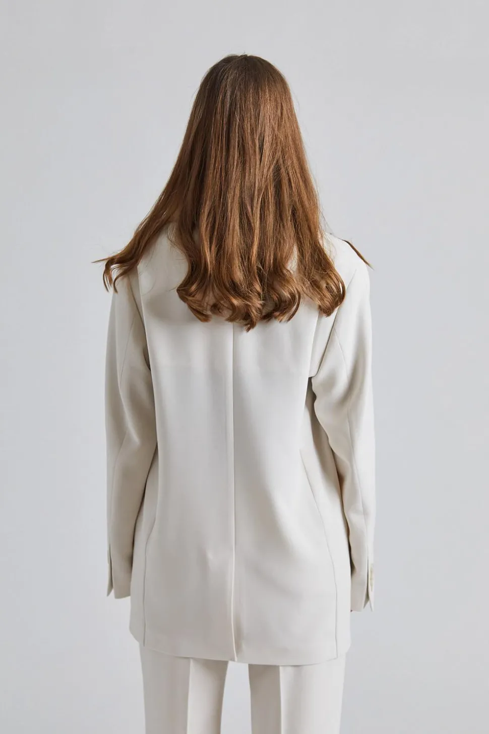 Relaxed Blazer Ivory