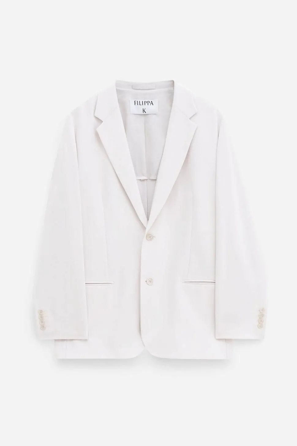 Relaxed Blazer Ivory