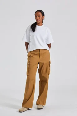 Relaxed Cargo Trouser Tobacco