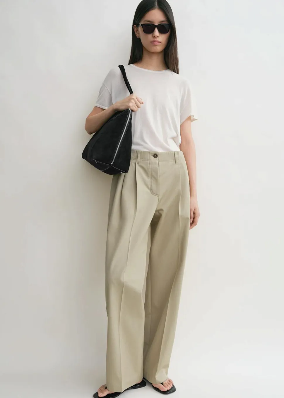 Relaxed Chino Trousers Desert