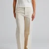 Relaxed Straight Cotton Linen Cream White