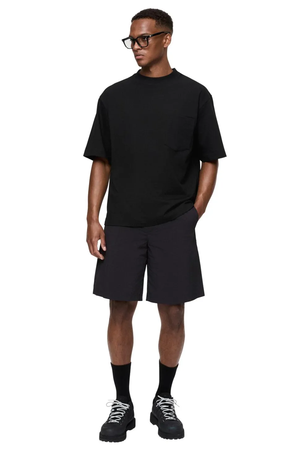 Remane Shorts Black