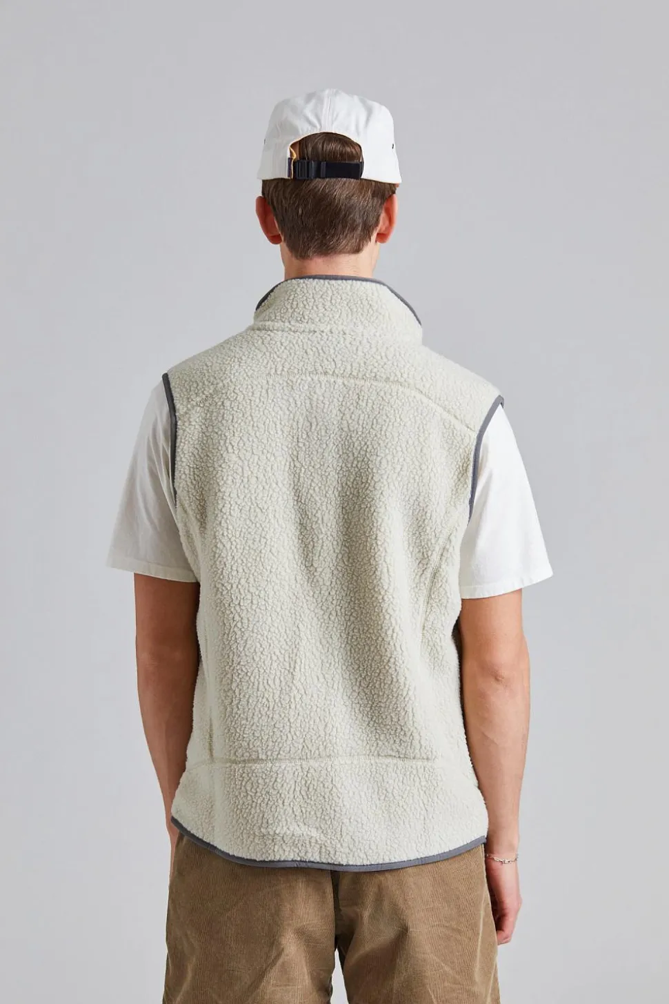Retro Pile Vest Pelican