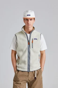 Retro Pile Vest Pelican