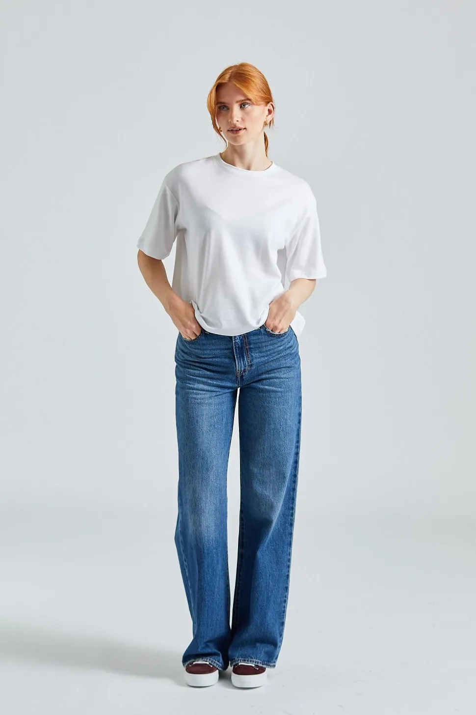 Ribcage Wide Leg Polar Perimiter